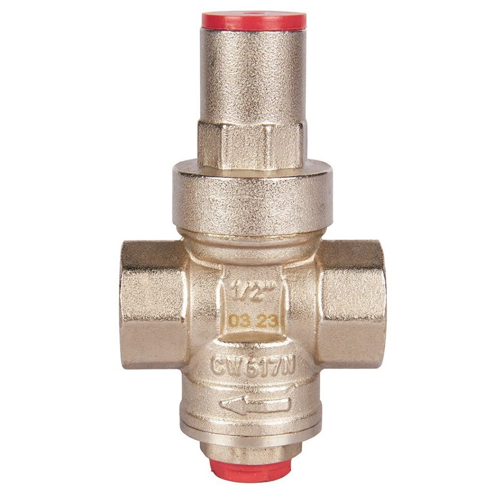 ROMMER RVS-0010-000015 ROMMER Редуктор давления PN16 вн/вн 1/2  с выходом под манометр