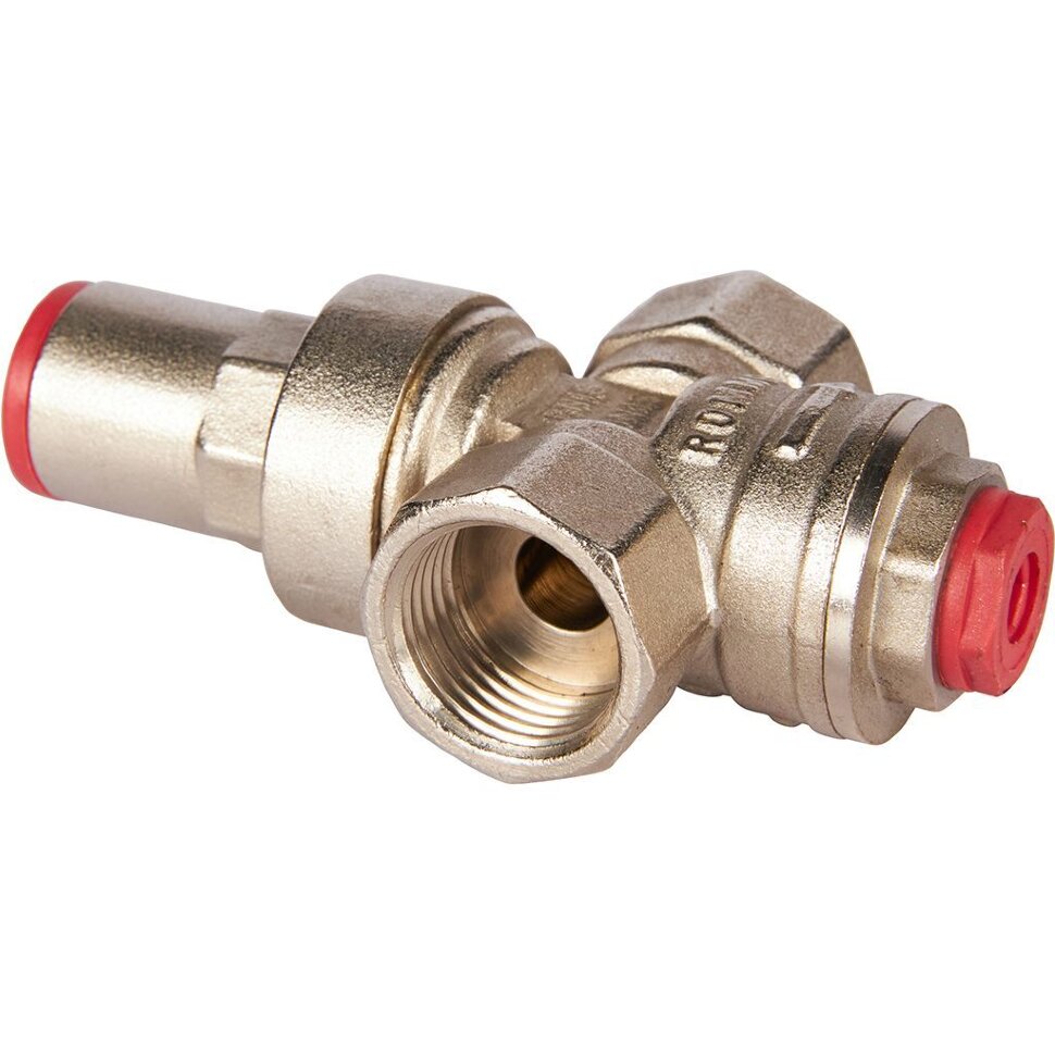 ROMMER RVS-0010-000015 ROMMER Редуктор давления PN16 вн/вн 1/2  с выходом под манометр