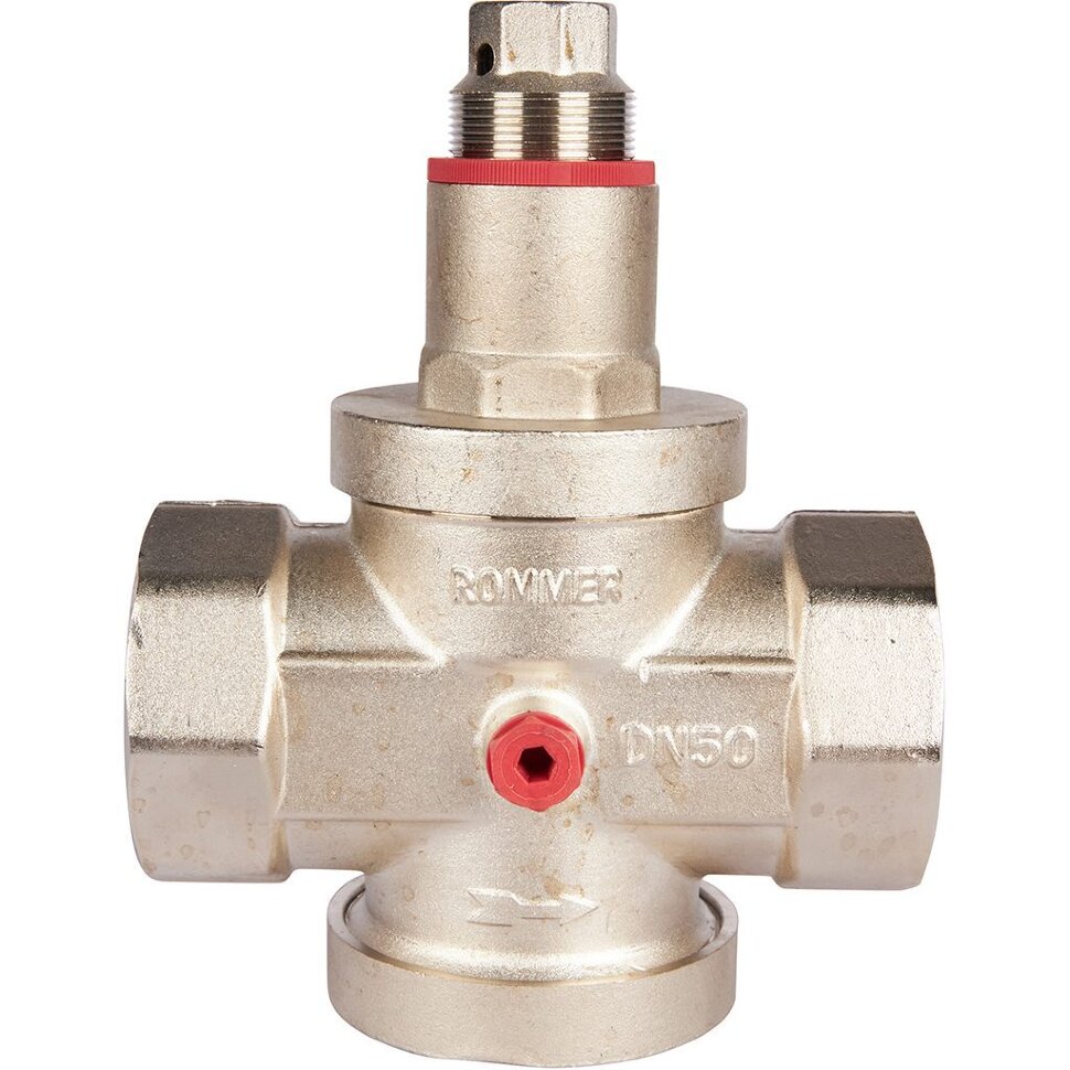 ROMMER  RVS-0008-000050 ROMMER Редуктор давления PN25 вн/вн 2  с выходом под манометр