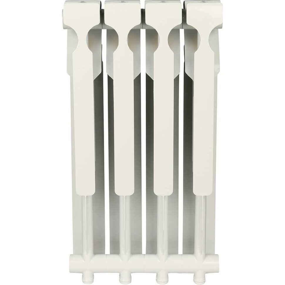 ROMMER Plus 500 Plus 500 4 секций радиатор алюминиевый (RAL9016)