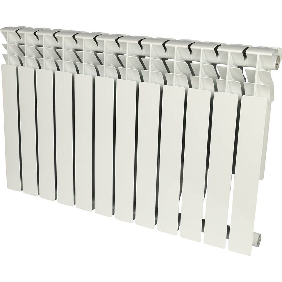 ROMMER Plus 500 Plus 500 12 секций радиатор алюминиевый (RAL9016)