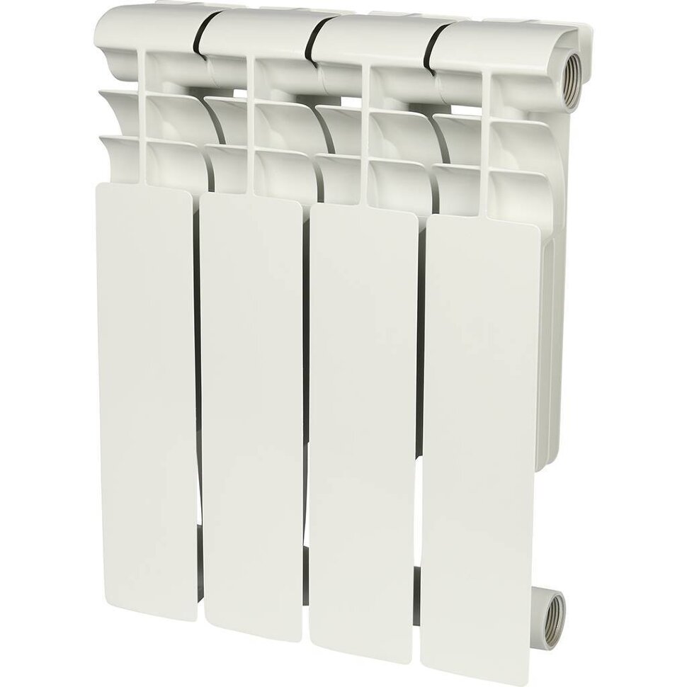 ROMMER Profi 350 (AL350-80-80-080) Profi 350 (AL350-80-80-080) 4 секции радиатор алюминиевый (RAL9016)