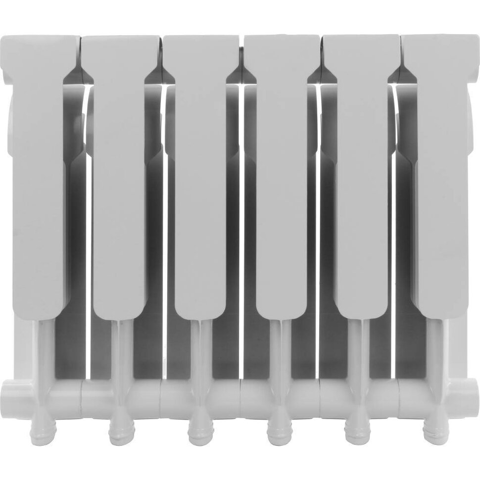 ROMMER Profi 350 (AL350-80-80-080) Profi 350 (AL350-80-80-080) 6 секций радиатор алюминиевый (RAL9016)