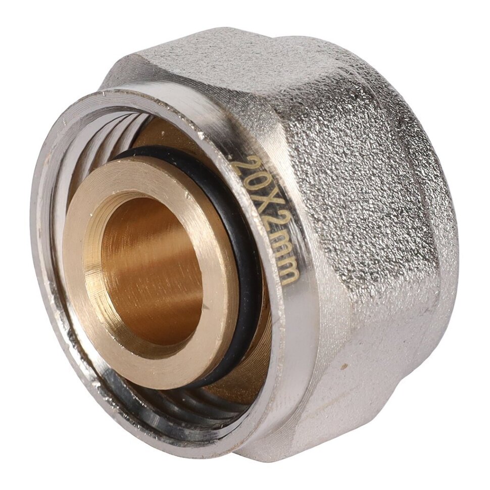 ROMMER Фитинг компрессионный евроконус для труб PEX-AL-PEXb 20х2,0х3/4