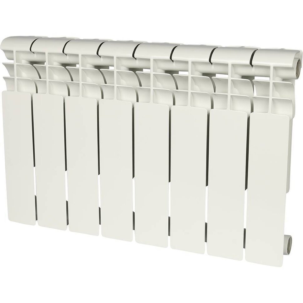 ROMMER Profi 350 (AL350-80-80-080) Profi 350 (AL350-80-80-080) 8 секций радиатор алюминиевый (RAL9016)
