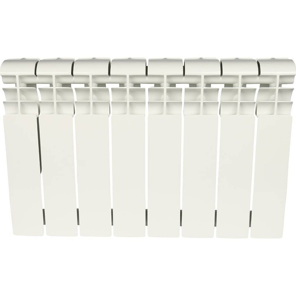 ROMMER Profi 350 (AL350-80-80-080) Profi 350 (AL350-80-80-080) 8 секций радиатор алюминиевый (RAL9016)