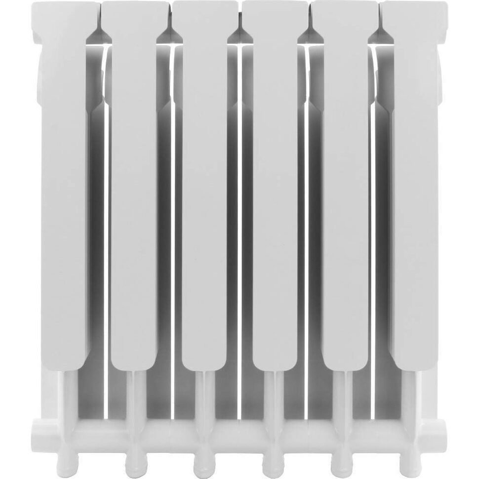 ROMMER Profi 500 (AL500-80-80-100) Profi 500 (AL500-80-80-100) 6 секции радиатор алюминиевый (RAL9016)
