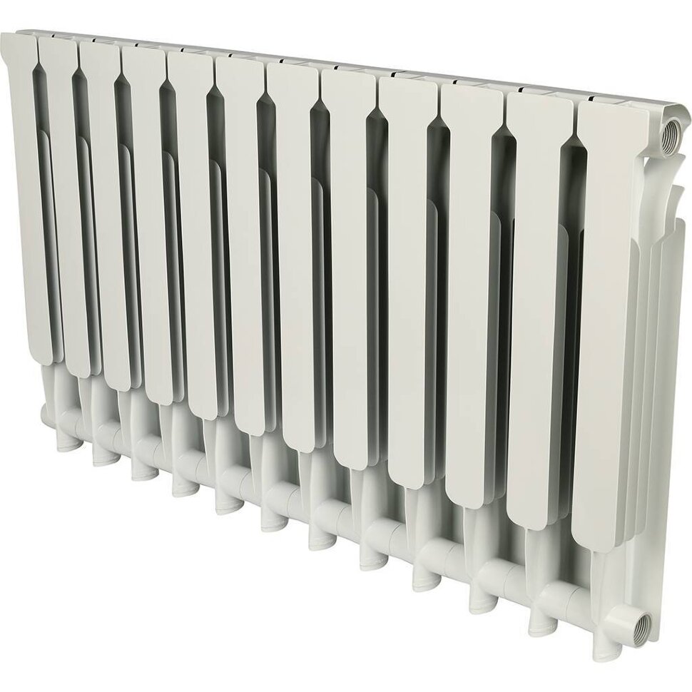 ROMMER Profi 500 (AL500-80-80-100) Profi 500 (AL500-80-80-100) 12 секции радиатор алюминиевый (RAL9016)