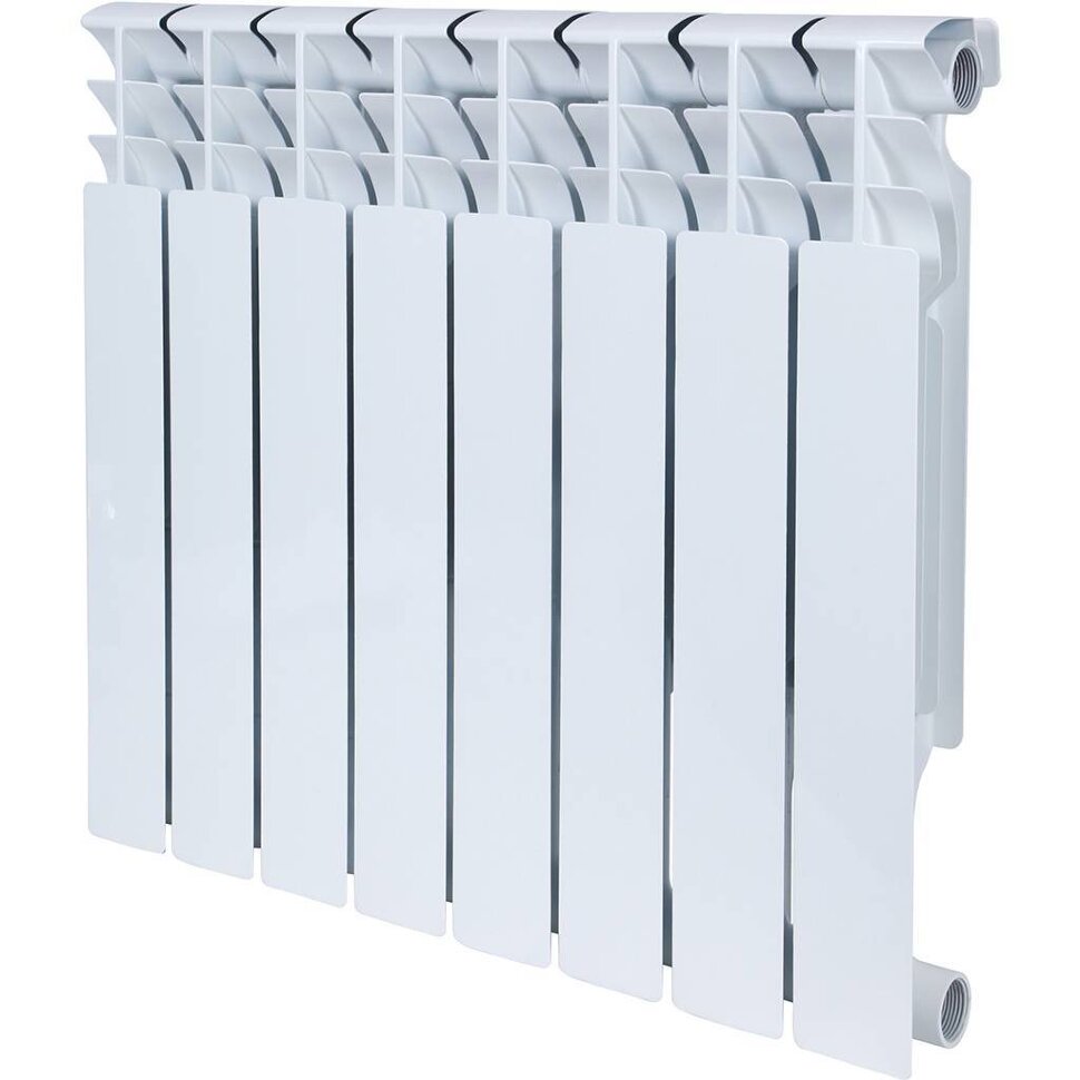 ROMMER Plus BM 500 Plus BM 500 8 секций радиатор биметаллический (RAL9016)