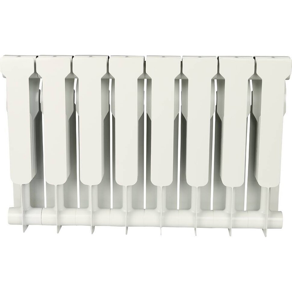 ROMMER Profi BM 350 (BI350-80-80-130) Profi BM 350 (BI350-80-80-130) 8 секций радиатор биметаллический (RAL9016)