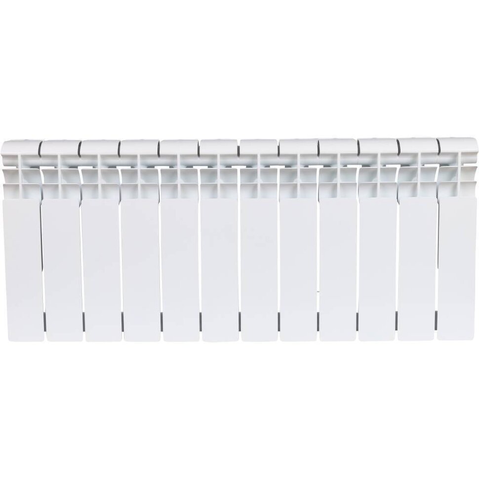 ROMMER Profi BM 350 (BI350-80-80-130) Profi BM 350 (BI350-80-80-130) 12 секций радиатор биметаллический (RAL9016)