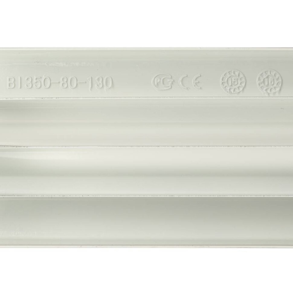 ROMMER Profi BM 350 (BI350-80-80-130) Profi BM 350 (BI350-80-80-130) 12 секций радиатор биметаллический (RAL9016)