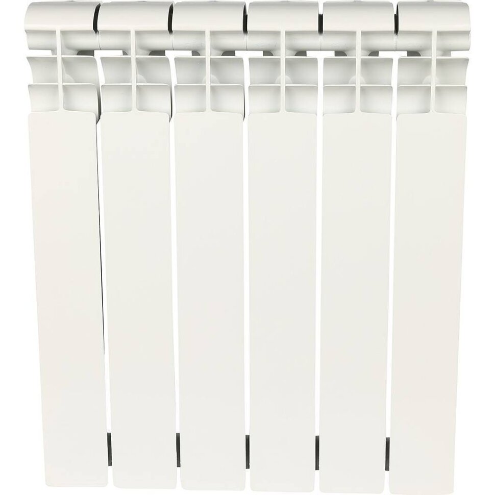 ROMMER Profi BM 500 (BI500-80-80-150) Profi BM 500 (BI500-80-80-150) 6 секции радиатор биметаллический (RAL9016)