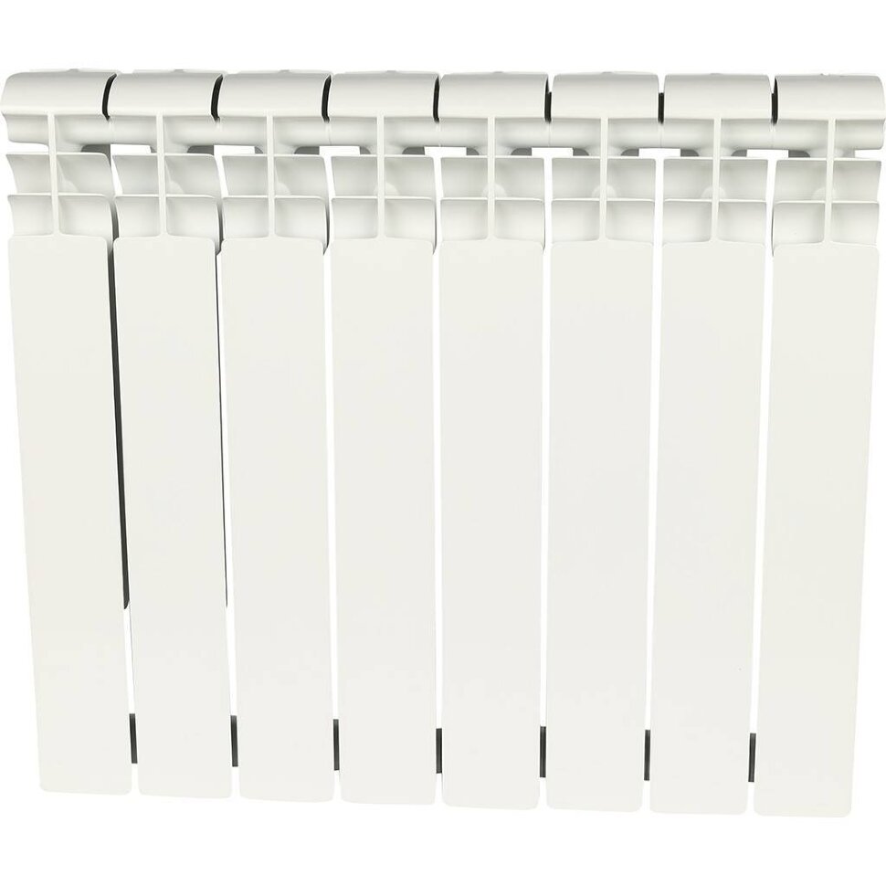 ROMMER Profi BM 500 (BI500-80-80-150) Profi BM 500 (BI500-80-80-150) 8 секции радиатор биметаллический (RAL9016)